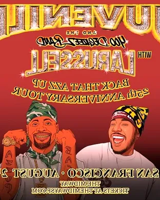 Live concert by Juvenile and The 400 Degreez Band