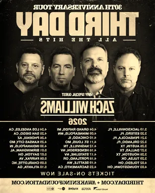 Third Day, Zach Williams & Scout and the Saints